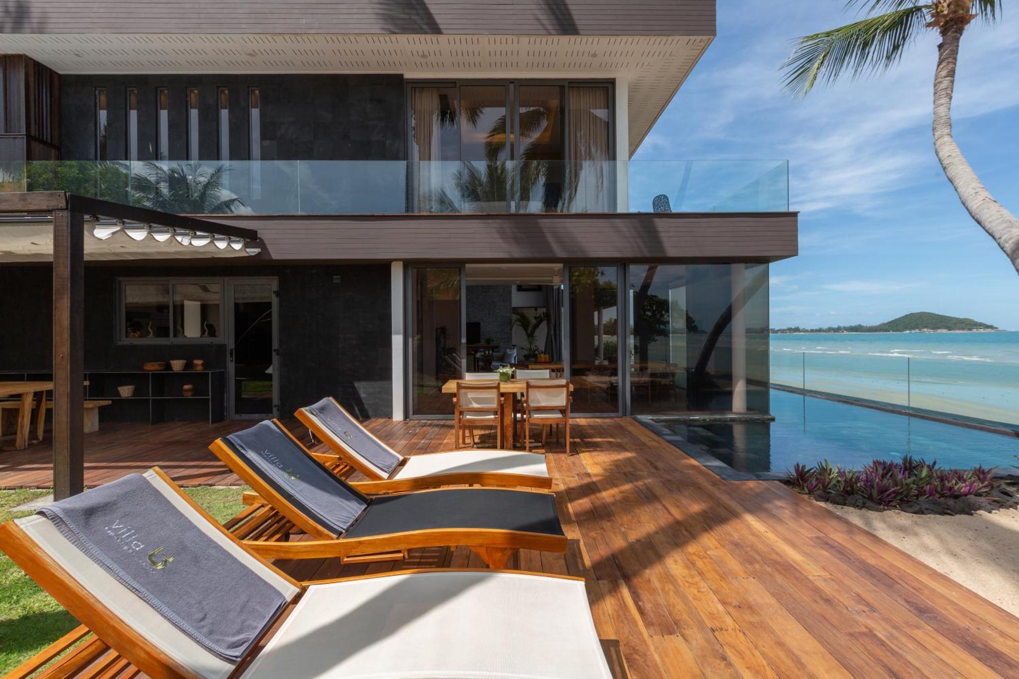 Villa U - 3Br Beachfront Haven Lipa Noi Exterior foto